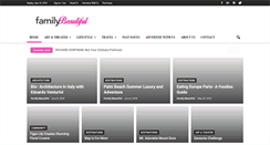 Desktop Screenshot of familybeautiful.com