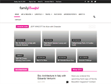Tablet Screenshot of familybeautiful.com